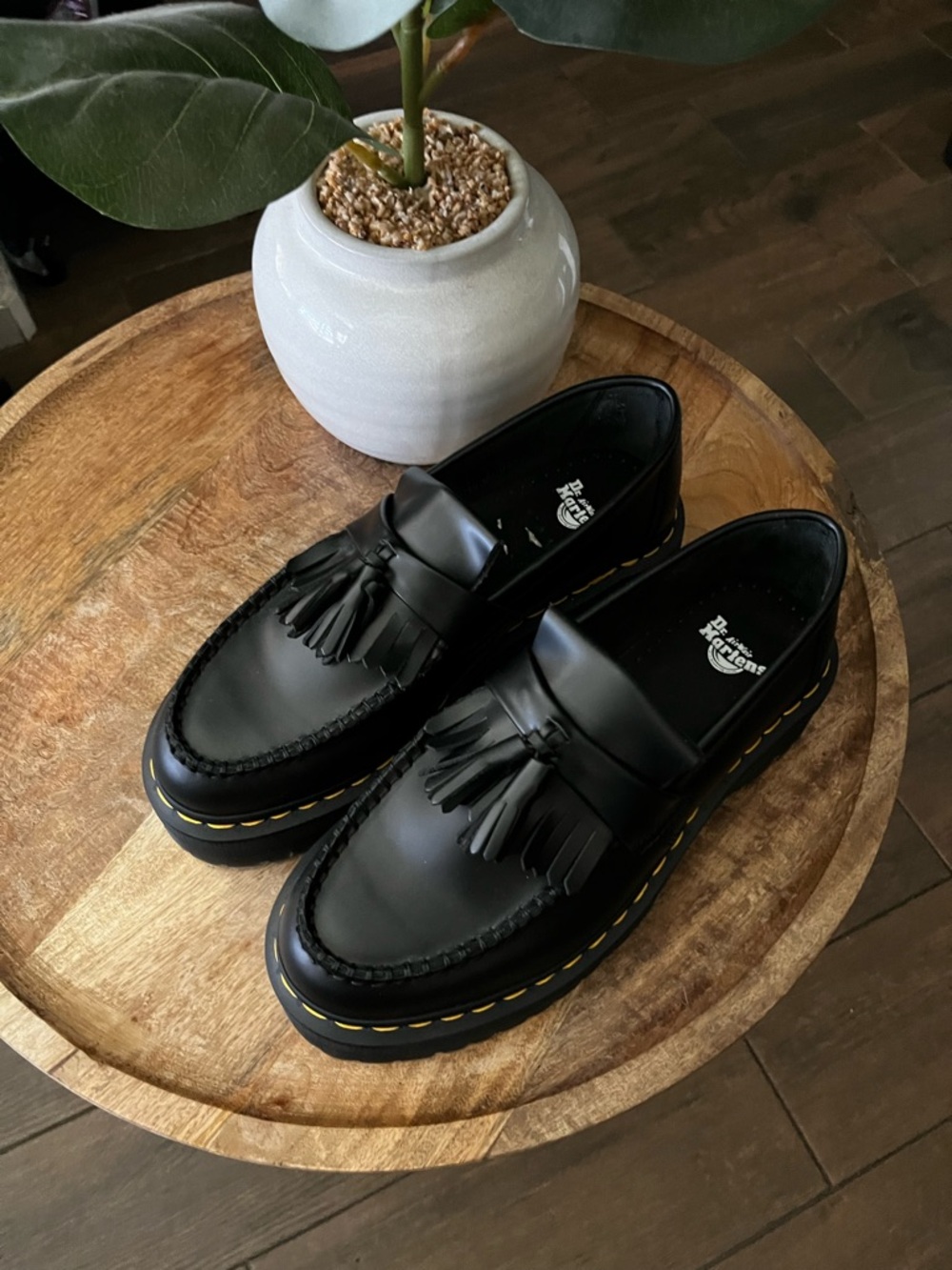 Dr. Martens Tassel Platform Loafers